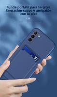 Funda De Silicona Para Samsung Galaxy A73 5G A72 4G A52 A52S A32 A22 A12 Con Porta Tarjetas Y Soporte Antichoque Y Antiarrugas - details 1