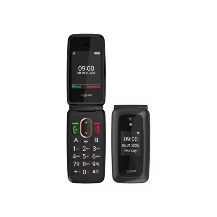 Gigaset GL795 · Teléfono Mayores · 2,8" · 142g · Negro - 1