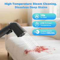 Teendow C6 MAX, Wet & Dry Vacuum Cleaners, 1650W Power Motor, 12000PA, 4M Extended, Removable Large Capacitywater Tank, High-Temperature, Spray-Brush-Suction Integration - details 6