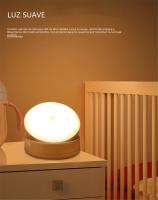 Lámpara Nocturna LED Recargable 360 Grados Con Sensor De Movimiento PIR Luz De Pared Para Armario Bajo Estante Sin Cable - details 8