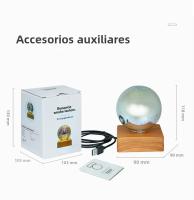 Lámpara De Ambiente LED 3D Fuego De Artificio Luz Nocturna Colorida Para Decoración De Hogar Lámpara Colgante De Bola De Vidrio Estrella Cielo - details 7