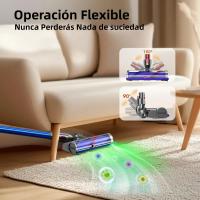 Cabeza De Cepillo Suave Para Aspiradora Dyson V7 V8 V10 V11 V15 Con 4 Luces LED Verdes Para Suelos Duros Y Alfombras Cortas - details 3