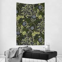 Tapiz De Decoración De Habitación William Morris Telas Colgantes Para Fiestas Y Ambientes Domésticos Diseño De Tela Impresión Estilo Jacquard Material Poliéster/Celulosa - details 5