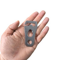 2/4Pcs Ajustador De Tienda De Camping Con Correa De Viento Hebilla De Acero Inoxidable Para Sujeción De Vela Y Poles De Toldo Accesorio Para Tienda De Camping - details 3