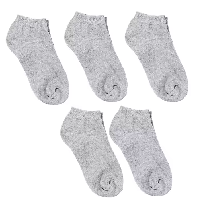 Baci & Abbracci-Pack 5 Calcetines Tobilleros de Algodón BACSA001 para Mujer - 1