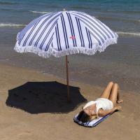 Flamingueo Sombrilla Playa Sombrilla Terraza Exterior Parasol Terraza Sombrilla Playa Grande Sombrilla Playa Proteccion UPF 50+ 210 x 180 cm - details 0