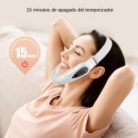 Cinturón Levantador De V Forma Para Rostro Con 5 Modos Masajeador De Levantamiento Facial Dispositivo De Vibración Para Delgazar El Rostro Incluye Control Remoto Cuidado De La Piel - details 13