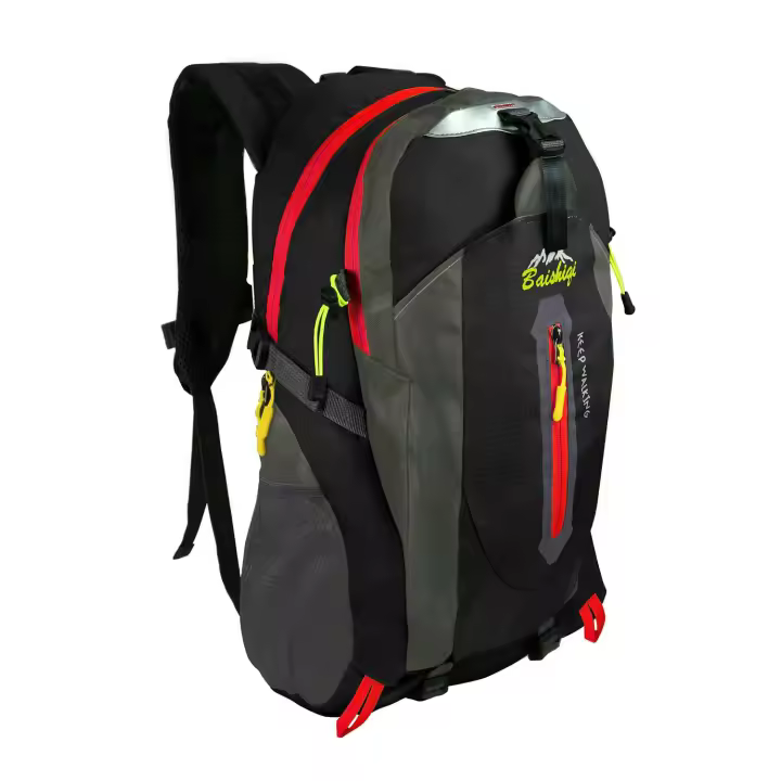 Ociodual Mochila Impermeable 30 Litros Negra GF80764 Multiples Bolsillos de Senderismo Acampada Montaña para Hombres Mujeres - 1