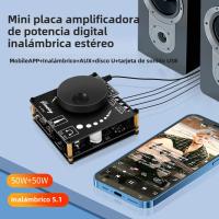 Amplificador De Potencia Digital 50W+50W 2.1 Canales Con Subwoofer Y Bluetooth 5.1 YS-AP50L Amplificador Estéreo Stereo Con Entrada AUX USB Compatible Con Audio Y Video Equipamiento - details 3
