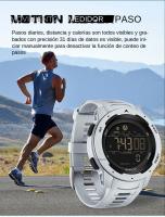 Reloj Digital Deportivo Para Hombre SANDA 50M Impermeable Con Pantalla LED Calorías Fitness Running Chronógrafo Resina Correa De Goma Reloj Militar - details 2