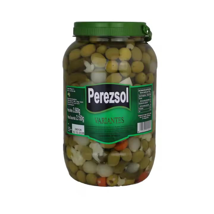 REVUELTOS PEREZSOL (ZAN-COLIF-PEP-CEB-AC.VERDE-AC.V.DESH.) BOTE PET 3KG ( 2.15KG ESC ) - 1
