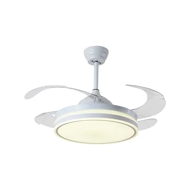 BEL AIR HOME - Ventilador de Techo Cocon Motor DC con Aspas Desplegables y Luz Led 36W - Ahorro de Energía y Modo Invierno - 1
