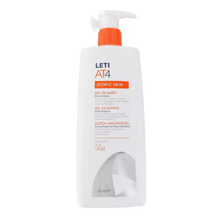 Leti AT-4 Gel de Baño para Piel Atópica 500ml - 1