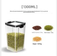 Jars De Almacenamiento Para Cocina Grandes Y Herméticos De Plástico Resistente a La Humedad Set De Cajas De Temporada Para El Hogar - details 18