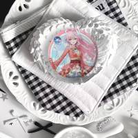 Broche Creativo De Juego Wuthering Waves Aemeath Accesorios Para Mochilas Regalos Great Para Amigos Y Niños Tamaño 2.5x2.5cm - details 4
