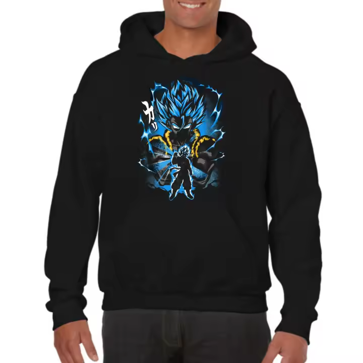 The Fan Tee Sudadera Con Capucha de HOMBRE Bola Ball Dragon Goku Vegeta Piccolo Gohan Super 341 - 1
