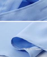 Camisa De Moda BAMBOOPLE Antirroto Clásica Sólida Para Negocios Casual Suave No Tejida De Poliéster Y Spandex Manga Larga Para Hombres - details 2