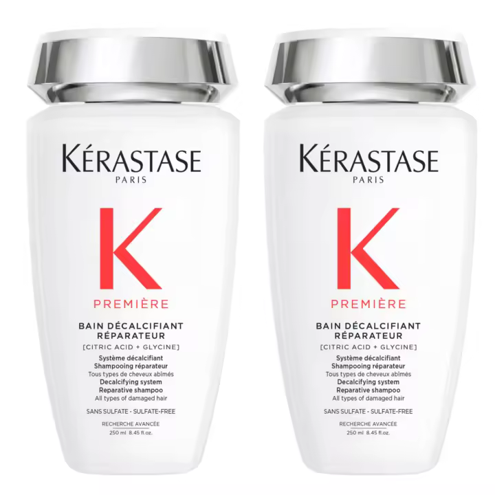 Pack Kérastase Première Bain Décalcifiant Réparateur Champú x2 – Reparación y Anti-Rigidez - 1