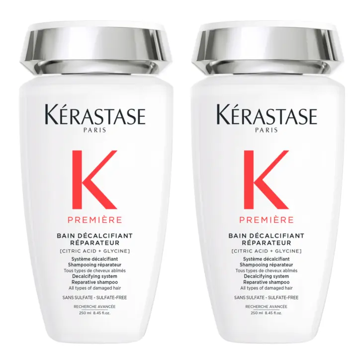 Pack Kérastase Première Bain Décalcifiant Réparateur Champú x2 – Reparación y Anti-Rigidez - 1