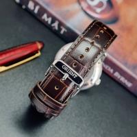 Reloj automático hombre Orient Contemporary RA-AC0F12S dial plata 41.6mm Cristal de zafiro correa de cuero 50m - details 3