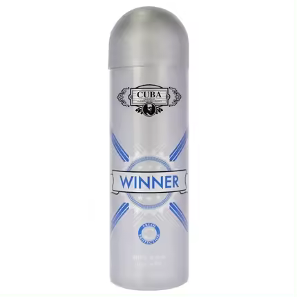 Cuba Original Winner Desodorante Spray 200ml para Hombre - 1