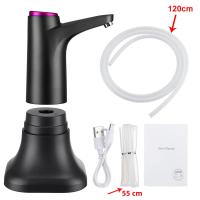 Dispensador De Agua Automático Eléctrico Con Botón De Control Carga USB Para Cocina Oficina Exterior Extractor De Vino - details 16