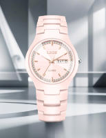 Reloj De Cuarzo Para Mujer LIGE Nueva Moda Cerámica Impermeable Con Calendario Elegante Reloj De Pulsera Con Caja - details 14