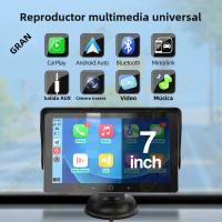 Reproductor Multimedia De Coche Universal 7 Pulgadas Con Pantalla Táctil Carplay Y Android Auto Sin Cable Para VW Nissan Toyota - details 1