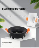 Spotlight LED MR16 Anti-fulgor Instalación En Foso Material De Aluminio Blanco GU10 Integrado Luz LED Eficiente Para Dormitorio - details 0