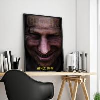 Póster Retro De DJ Aphex Twin 1PC Pegatina De Papel Impermeable HD Para Decoración De Pared De Dormitorio Entrada Casa Sala De Estar Bar - details 4