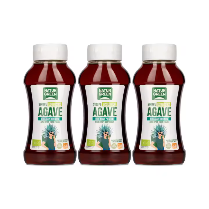 Pack 3x Sirope de Agave Bio Naturgreen - 1
