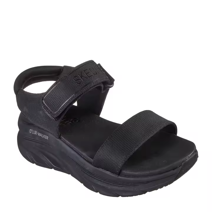 Skechers Sandals Black Mesh D'Lux Walker 119226-BBK , para Mujer - 1