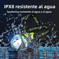 Lámpara De Cara Profesional Para Escuba 2024 Con LED De Alta Potencia 500M IPX8 Torcha De Cabeza Para Pesca Y Diversión Subacuática Incluye Batería Recargable - details 12