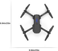 Dron Plegable con Cámara 4K y 1080P HD, FPV en Tiempo Real por WiFi, Ángulo Ajustable 90°, Altitude Hold, 2 Velocidades para Principiantes y Expertos, Mando a Distancia, Batería Recargable, Cable USB y Tarjeta Micro SD Incluida - details 2