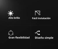 Lámpara De Techo Moderna LED Redonda Para Sala De Estar Dormitorio Cocina Balcón Corredor Iluminación 15/20/30/50W Blanco - details 3