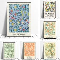 Pintura En Lienzo De Plantas Con Hojas Y Flores Estilo Nórdico Para Decoración Del Salón Arte Para La Pared Sin Marco - details 1
