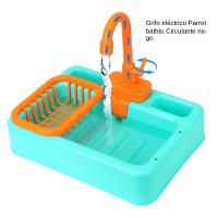 Baño De Papagayo Automático Con Grifo Piscina De Natación Dispensador De Agua Para Cages De Pájaros Juguete Para Aves - details 2
