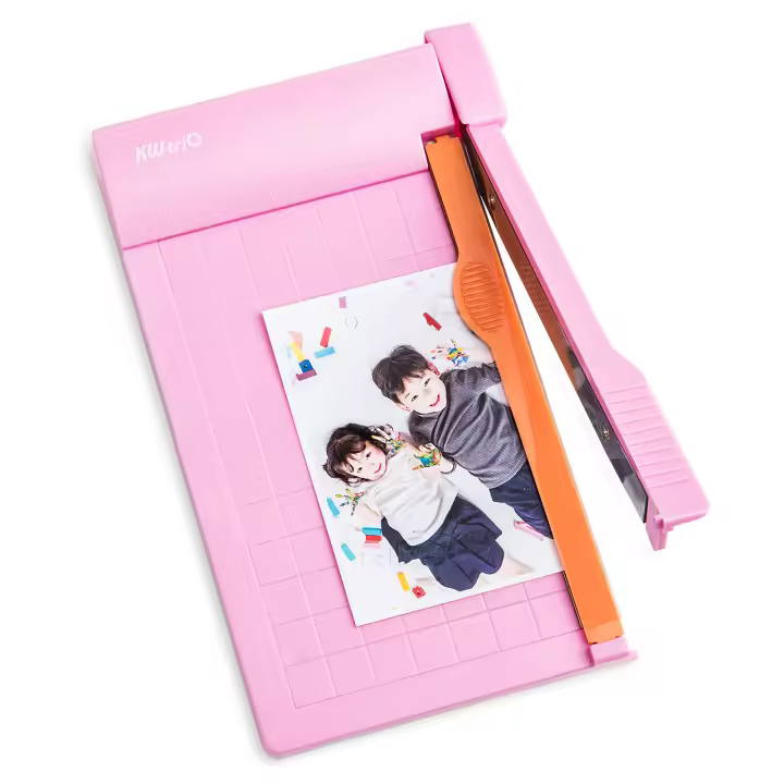 Cortadora De Papel Guillotine KW-triO Mini 6 Pulgadas Máquina De Corte Para Escritorio Con Cabeza De Corte Segura Para Oficina Y Escuela - 1