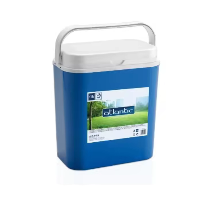 Nevera Portátil Térmica Azul y Blanco Polipropileno ATLANTIC Ideal Para Actividades al Aire Libre en el Jardín Camping Barbacoas Pisicna Playa Capacidad 10/18/24/30Litros Resistente ATLANTIC OFICIAL Y ORIGINAL GARANTIZADO - 1