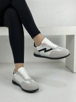 Calzados soraia, Zapatillas Deportivas de Mujer con Paneles de Malla y Detalle de Leopardo - Estilo Urbano Casual - Beige y Marrón - details 4