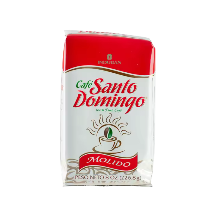 Café Santo Domingo 100% Puro Cafe Molido Ground Coffe 8 OZ (226.8g) - 1