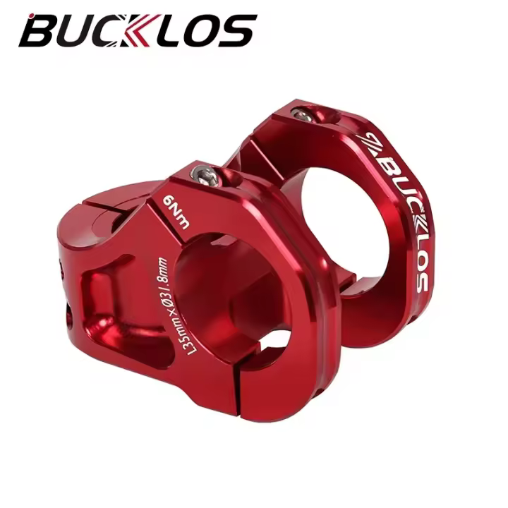 BUCKLOS Alcancía De Bicicleta Corta 35mm 40mm Alta Resistencia MTB Manillar De Bicicleta CNC Aleación De Aluminio Hueco Ciclismo Potencia - 1
