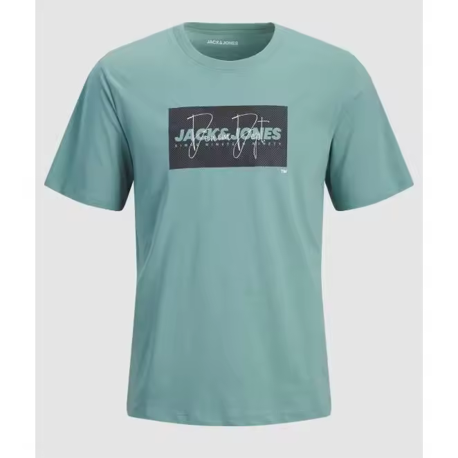 Jack & Jones Camiseta Hombre Manga Corta Cuello Redondo Regular Fit Algodón Casual Blanco REF 12288492 - 1