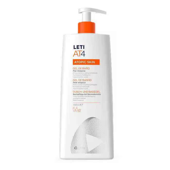 Leti At4 Gel Baño Dermograso 750 ml - 1