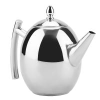 Tetera De Acero Inoxidable Con Filtro Malla Removible Contenedor De Agua Para Café Y Té 1.5L Capacidad Marca Qiilu - details 0