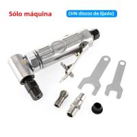 Mini 1/4 Pulidora De Ángulo De Aire 90 Grados Herramienta De Grabado Y Engranado Con Discos De Lijado Herramienta Pneumática Para Automóviles - details 2