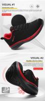 Zapatillas De Deporte Para Hombre YRZL Ligera Y Transpirable Con Malla De Aire Antideslizante Cómodas Para Gimnasio Y Uso Casual - details 5