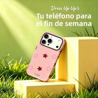 Funda De Teléfono Doble Capa Con Estrella Roja Rosa Para iPhone 17 16 15 14 plus 13 pro Max Anti-Atraque Y Resistente Al Choque Material PC - details 1