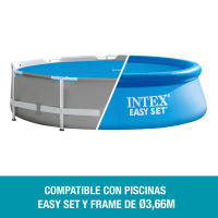 Cobertor solar INTEX piscinas Easy Set/Metal Frame Ø366 cm - details 2