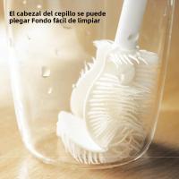 Cepillo De Silicona Para Botella De Leche Y Vaso Limpieza De Cristal Con Mango Largo Herramienta De Limpieza De Cocina 1/3pcs - details 7